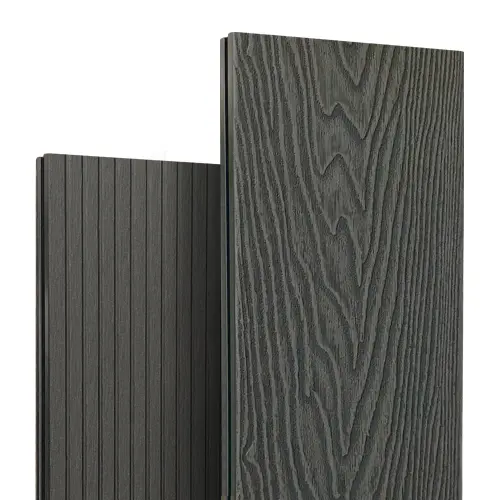 Террасная доска EasyDecking Wood-X 146х23 мм Черное дерево для обустройства участка