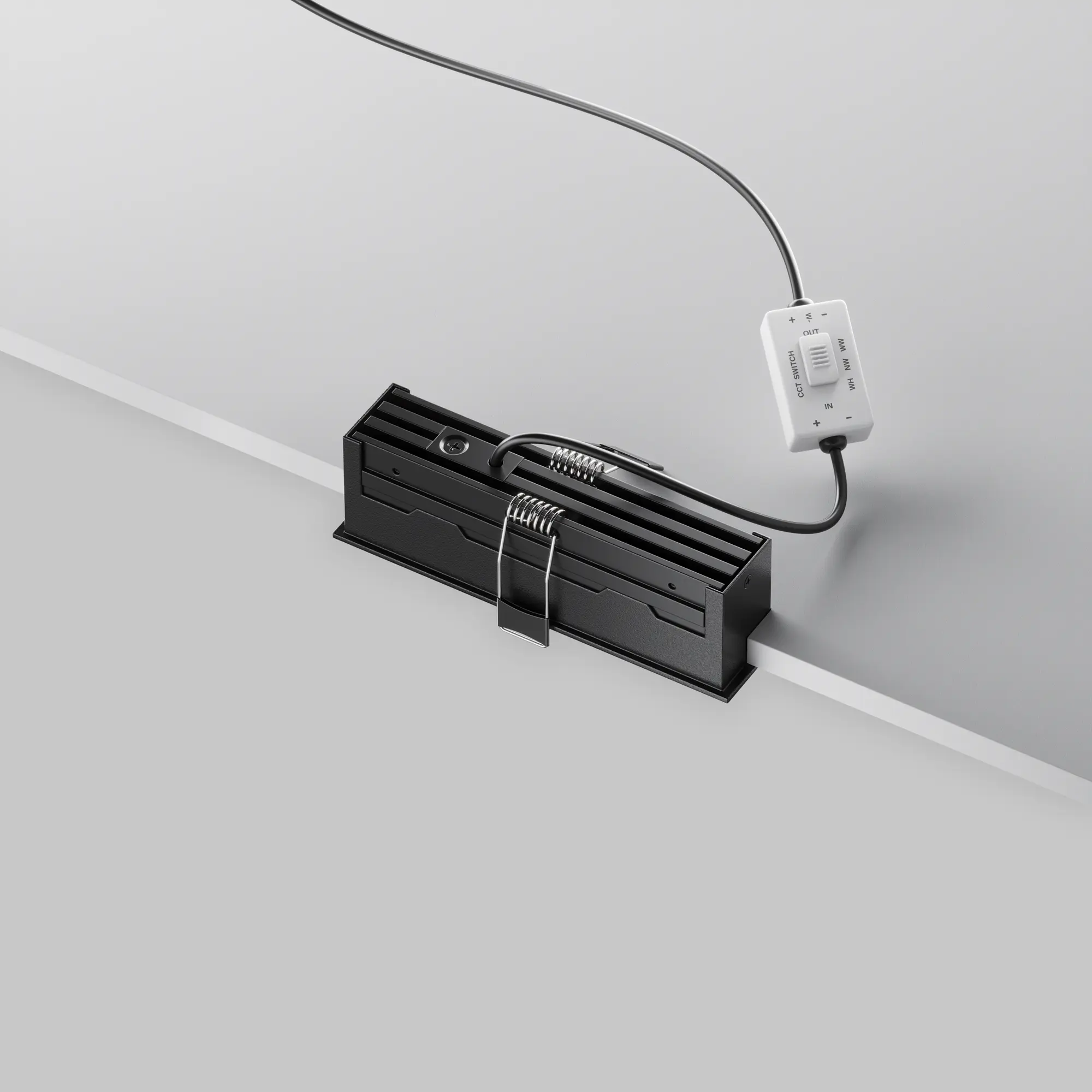 Встраиваемый светильник Technical DL065-12W3-6K-B