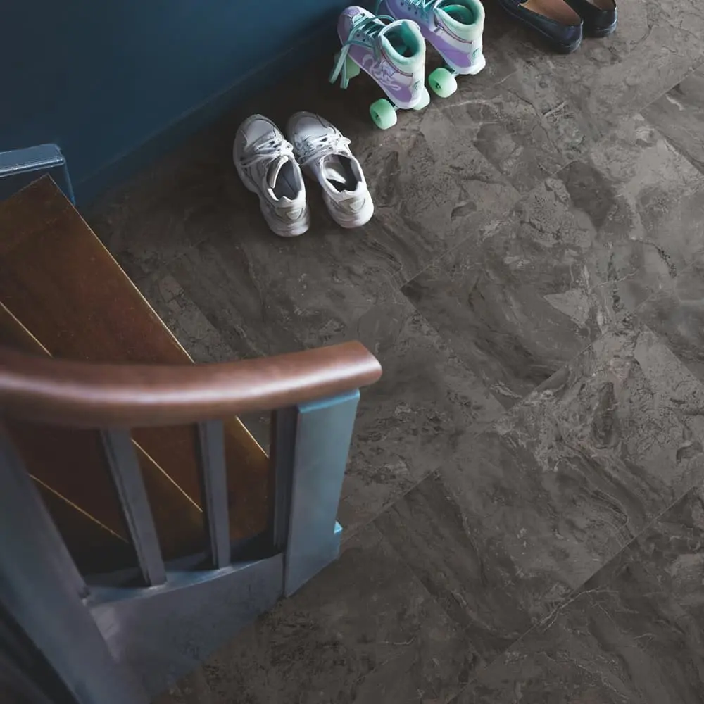 Плитка виниловая замковая Viskan pro Click V3520-40170 Черный Камень купить