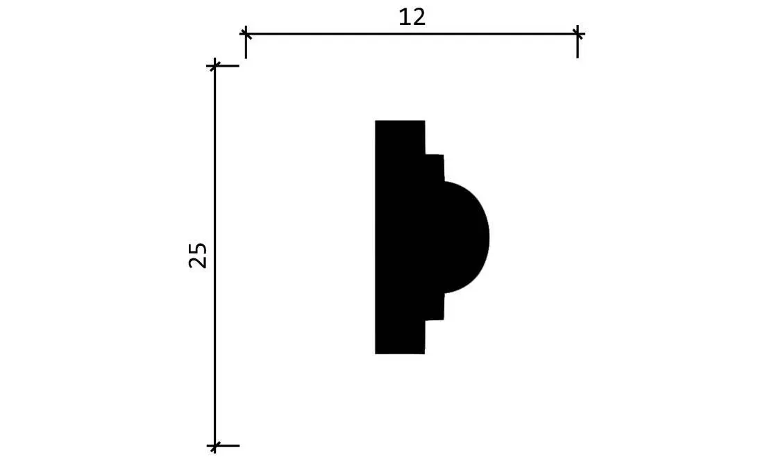 Молдинг Decor Dizayn DD35 лепнина