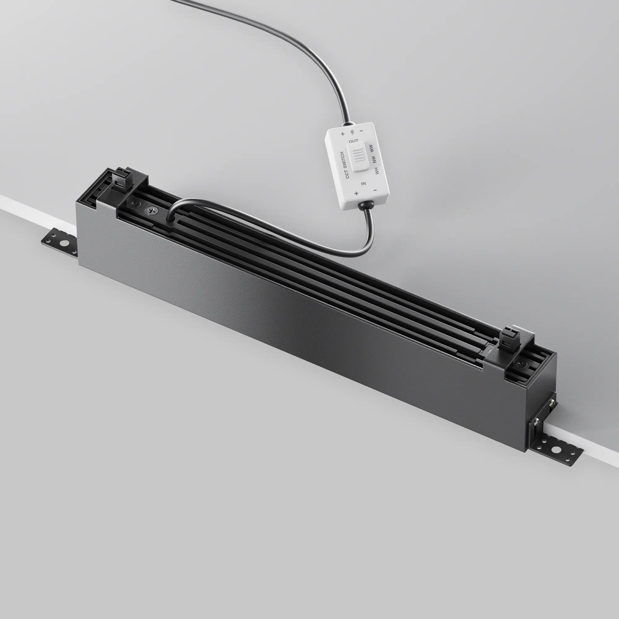 Встраиваемый светильник Technical DL065-20W3-6K-TRS-B