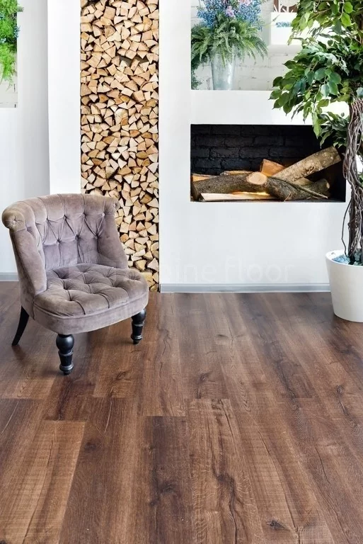Кварцвиниловый ламинат Alpine floor real wood ECO2-2 Дуб Мокка цена