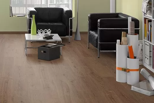 Пробковый пол Egger Classic с фотопечатью EPC004 Дуб Клермон коричневый в Москве