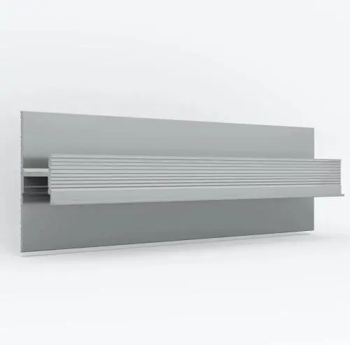 Теневой плинтус Laconistiq Strong под подсветку без покрытия алюминий