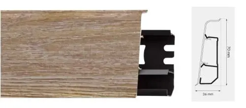 Пластиковый плинтус напольный цена