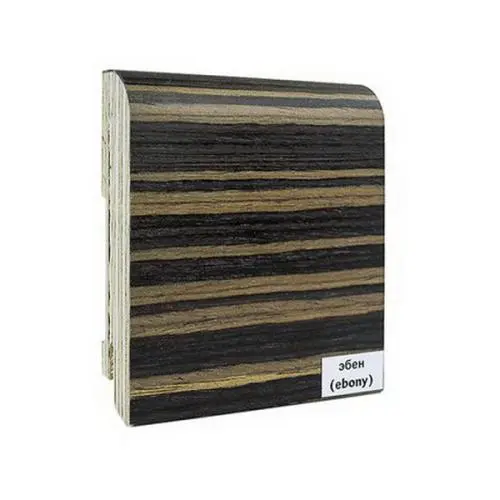 Плинтус Finitura Dekor шпон Эбен R13 70х15х2400 мм