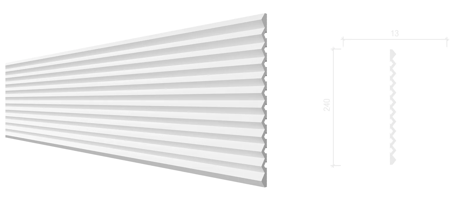 Стеновая панель DD912 3 м в интерьере