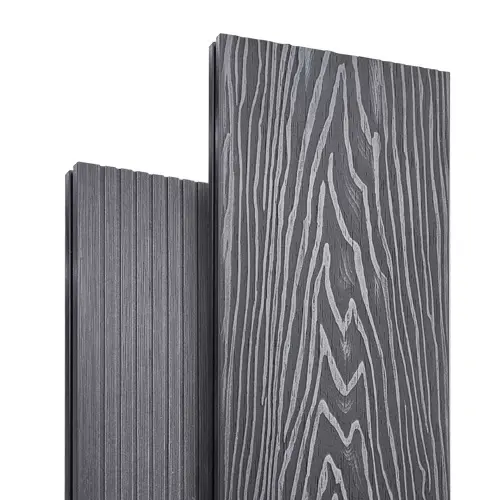 Террасная доска Latitudo Solid 150х21 мм полнотелая Серый для обустройства участка