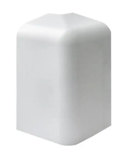 Угол наружный к плинтусу из вспененного ПВХ Aqua 20  (2 шт) Белый купить