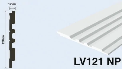 Декоративная панель из фитополимера HIWOOD LV121 NP в интерьере