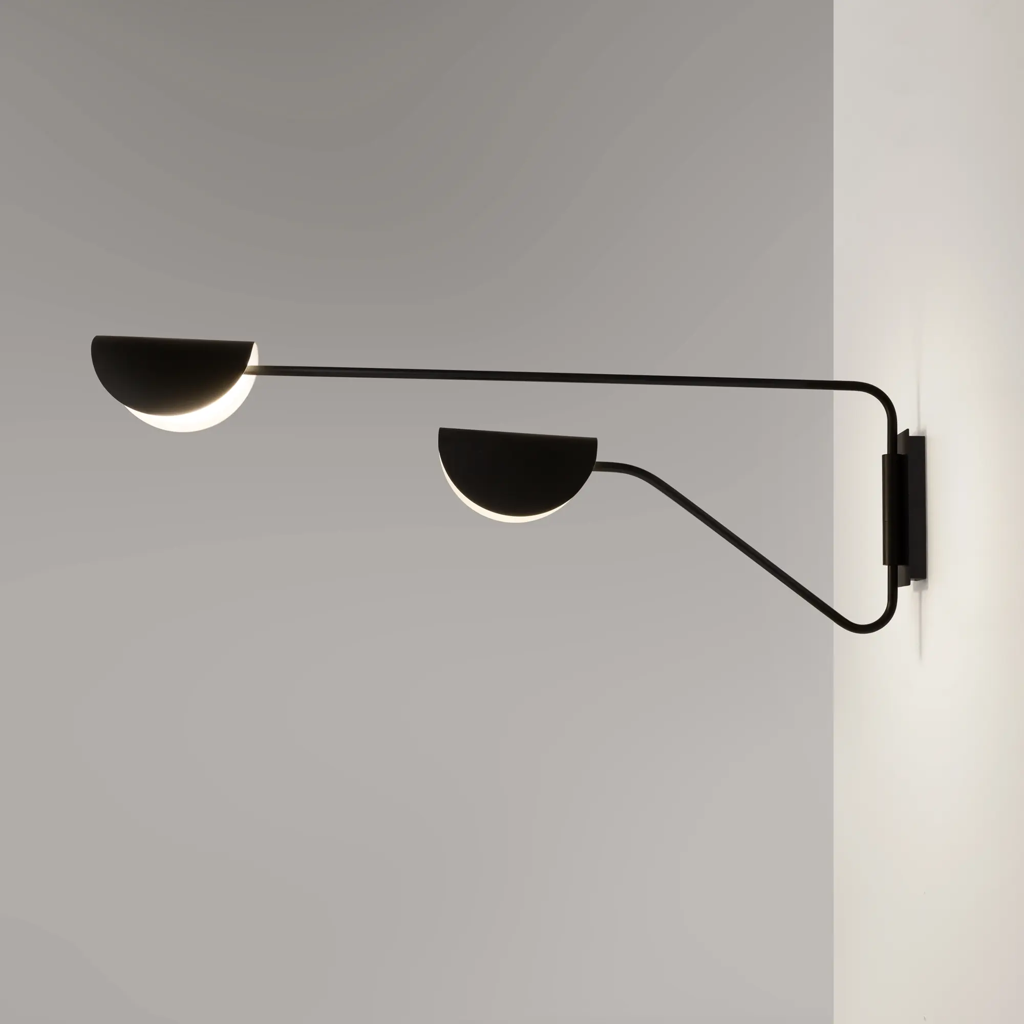 Настенный светильник (бра) Maytoni MOD126WL-02B