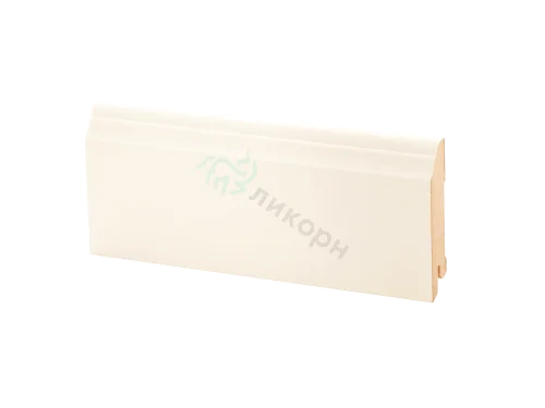 Плинтус МДФ кремовый Deartio K-26  80 мм цена