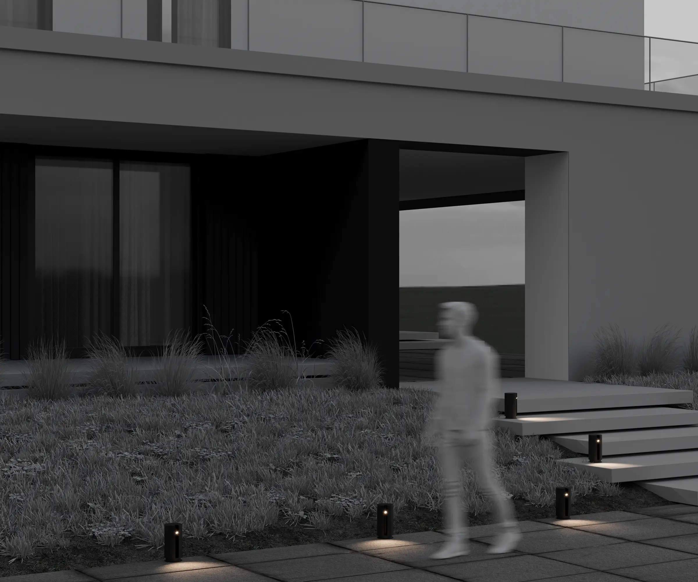 Ландшафтный светильник Outdoor O468FL-L3B3K