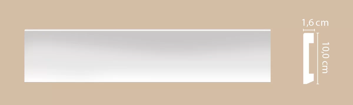 Плинтус из дюрополимера в интерьере