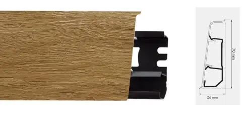 Пластиковый плинтус напольный цена