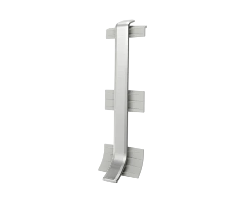 Соединитель к плинтусу Vilo LINELA серебро упаковка из 2 шт к плинтусу Идеал