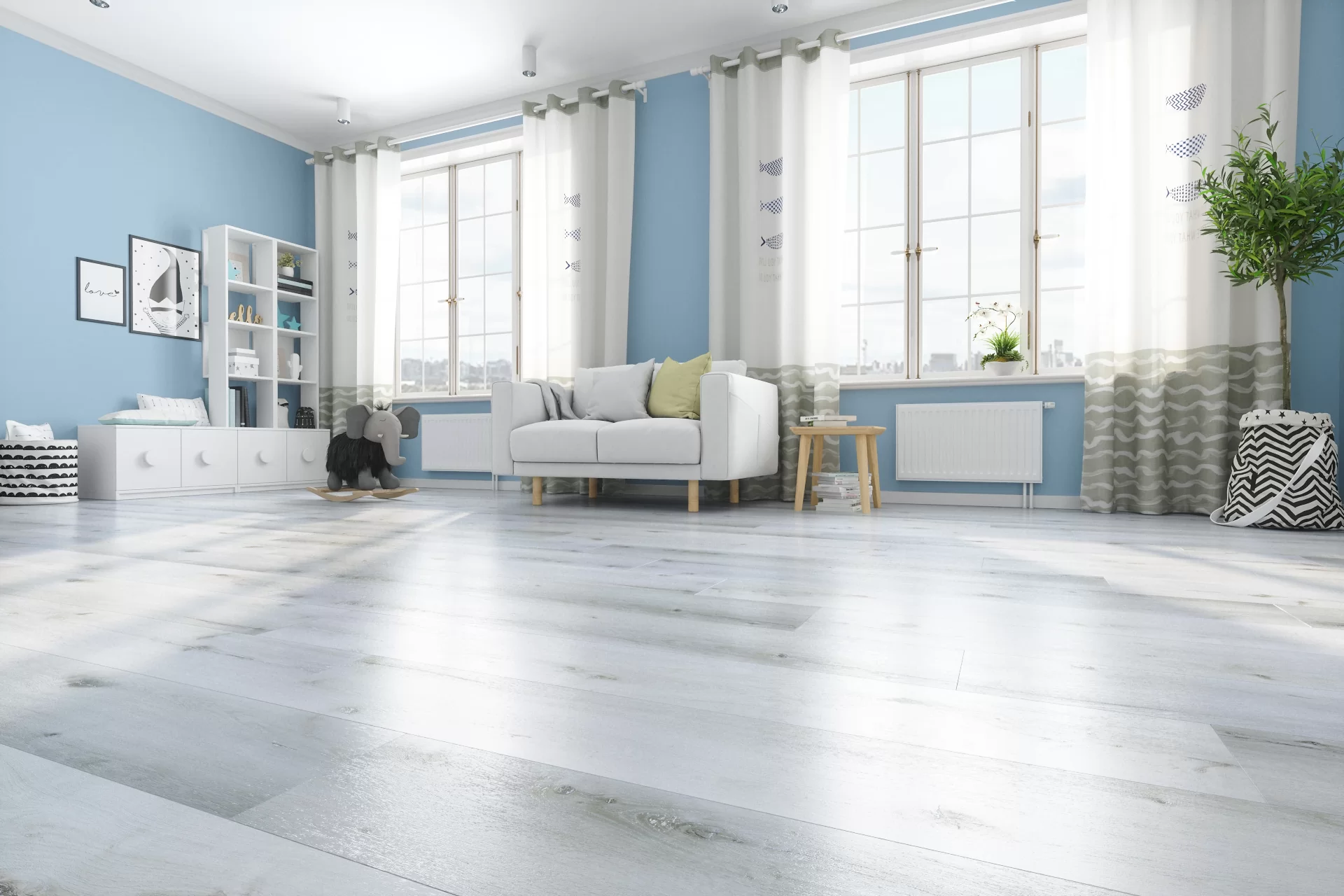 Кварцевый ламинат Fargo Комфорт Экстра Comfort XXL Дуб Снежный 1601 купить