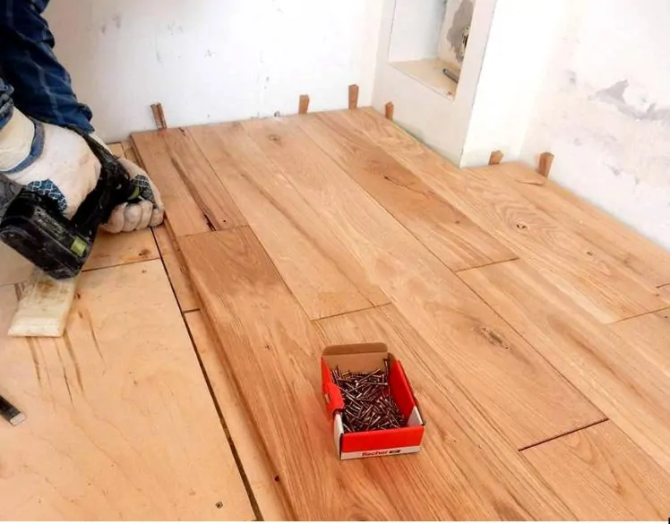 Укладка паркета своими руками