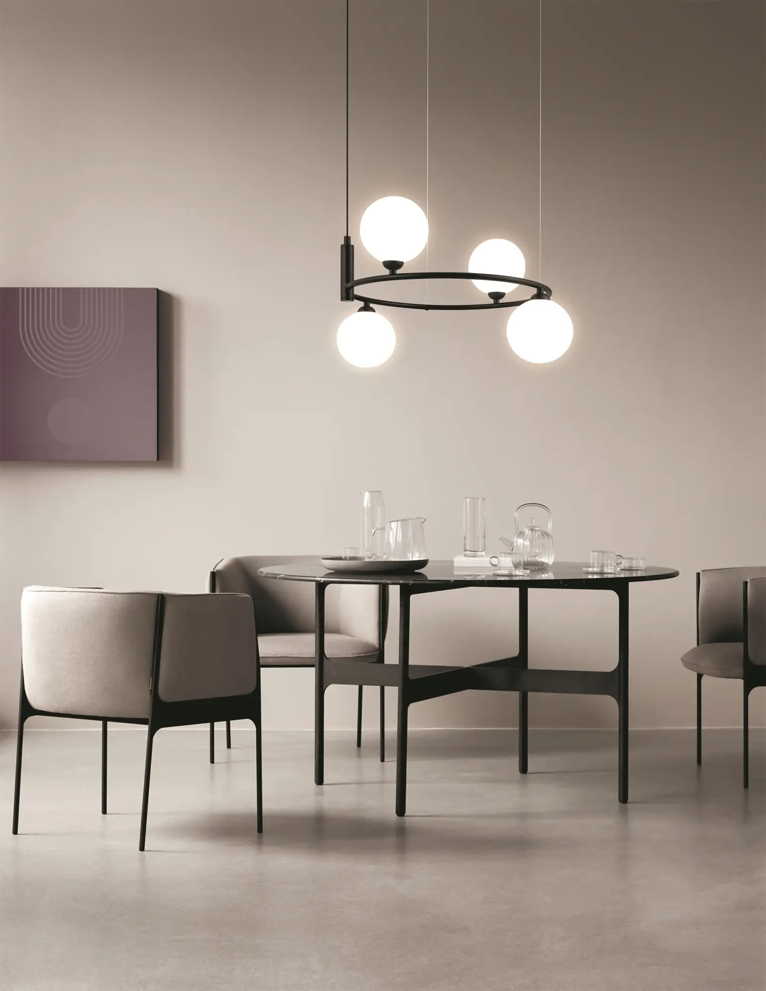 Подвесной светильник Maytoni MOD013PL-04B