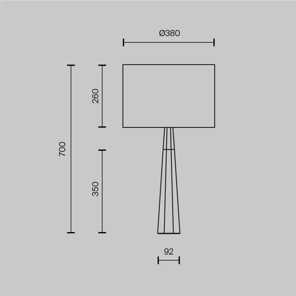 Настольный светильник Maytoni Z030TL-01BS1