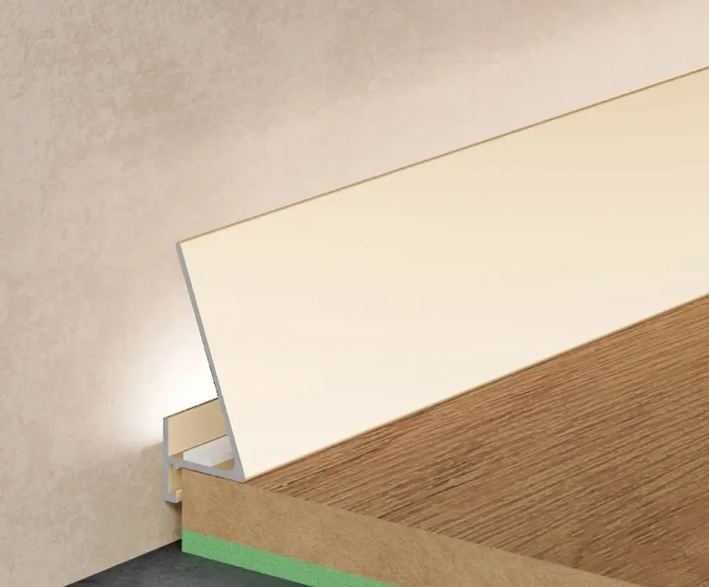 Плинтус Pro Design Corner 570 S Шампань анодированный Москва