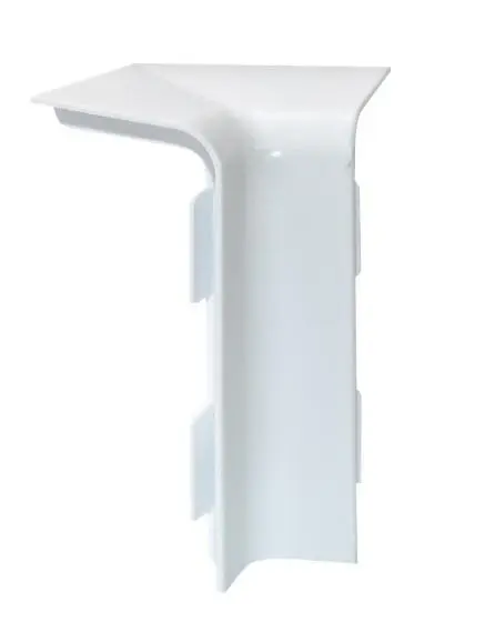 Угол внутренний к плинтусу из вспененного ПВХ Aqua 37 (2 шт) Белый недорого