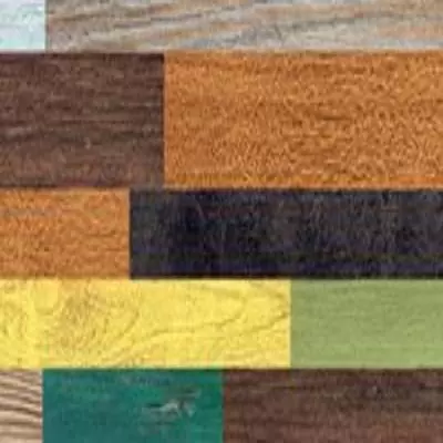 Пробковый пол с принтом