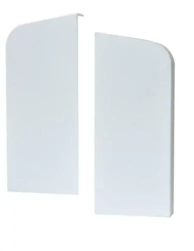 Заглушки торцевые к плинтусу из вспененного ПВХ Aqua 20 купить