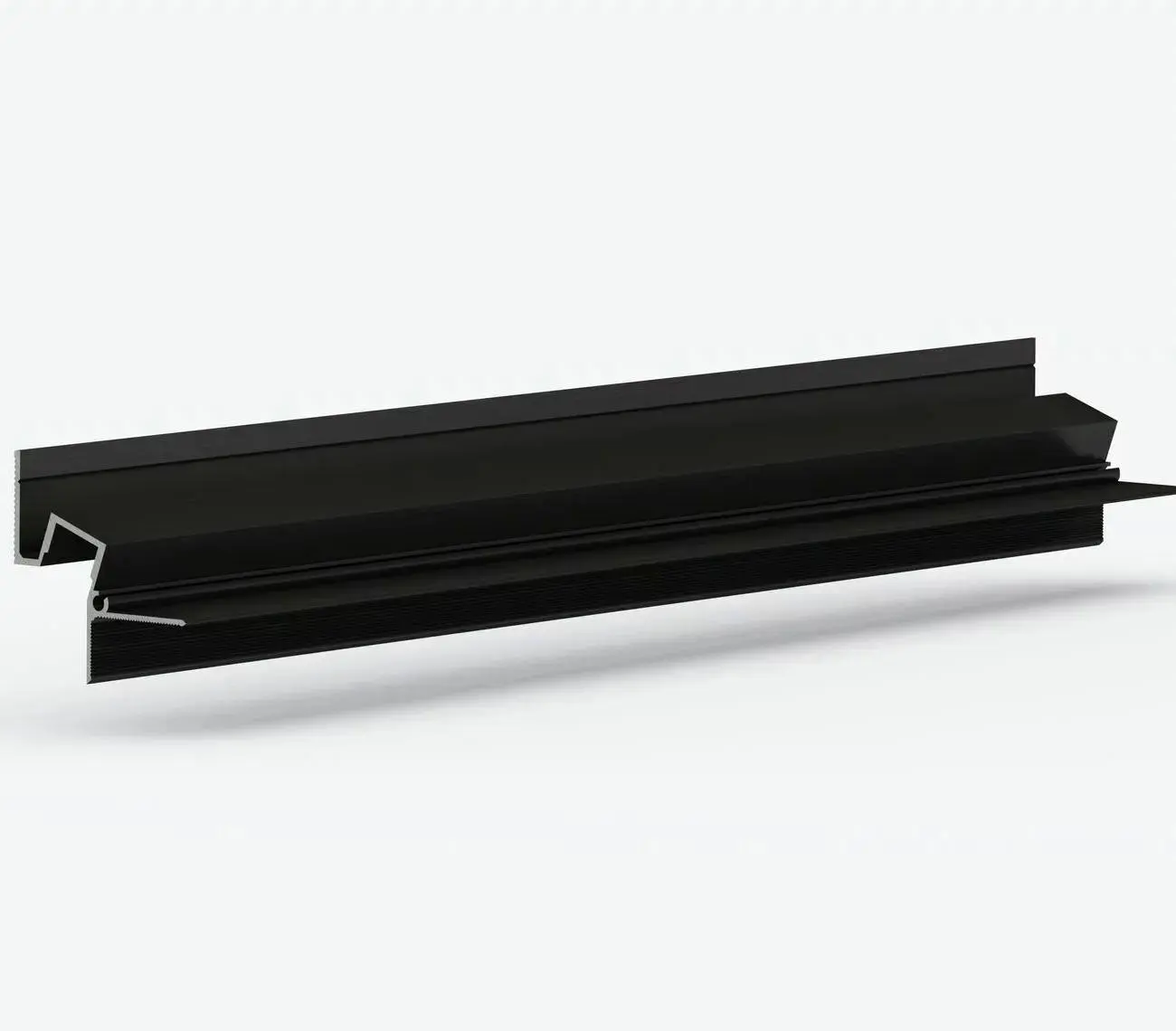 Теневой потолочный профиль Laconistiq Gips черный цена