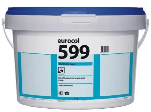 Водно-дисперсионный Многофункциональный Клей Forbo 599 Eurosafe Super 20 кг цена