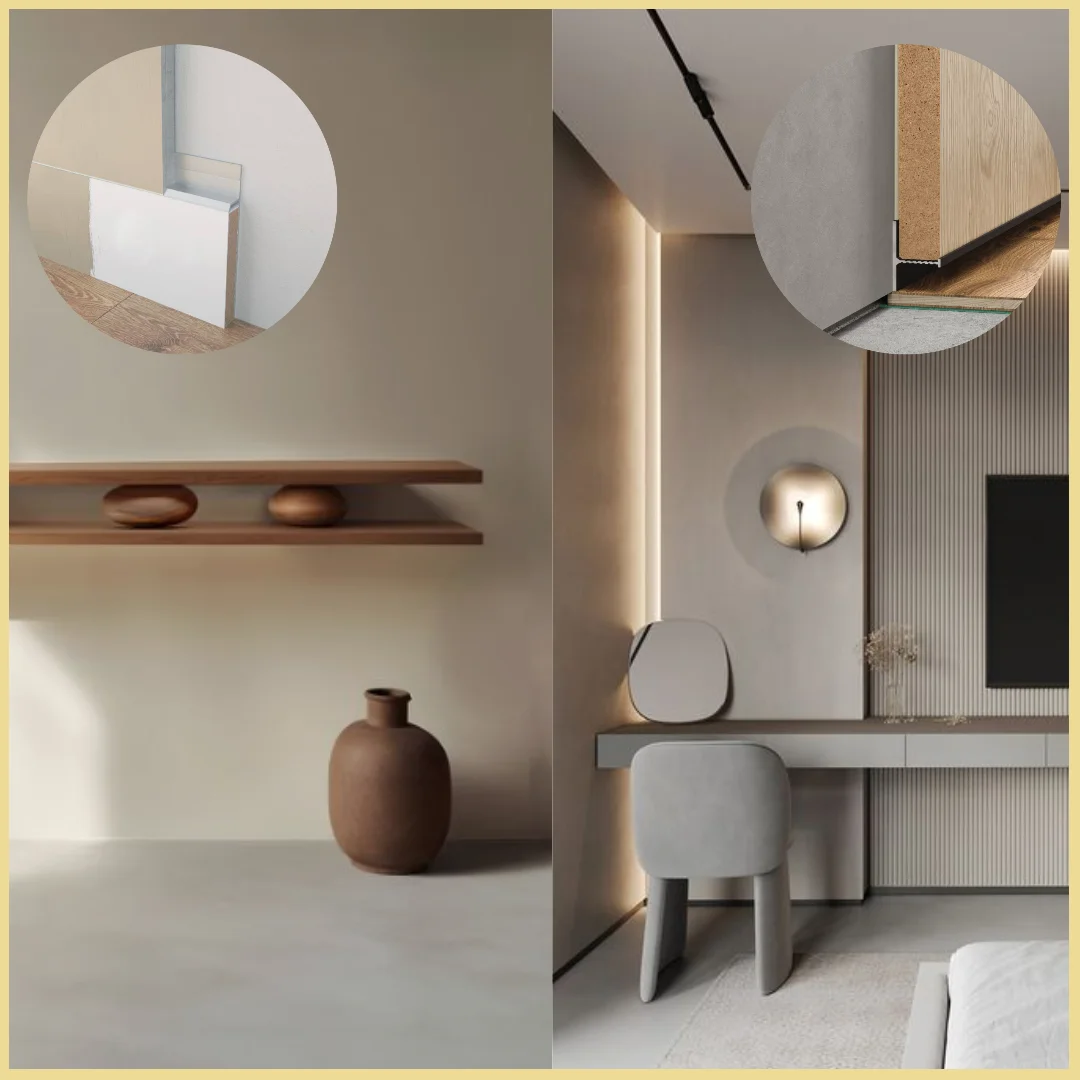 Скрытые и теневые плинтусы