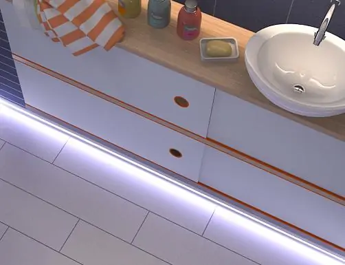 Пол и стены без плинтуса в интерьерах