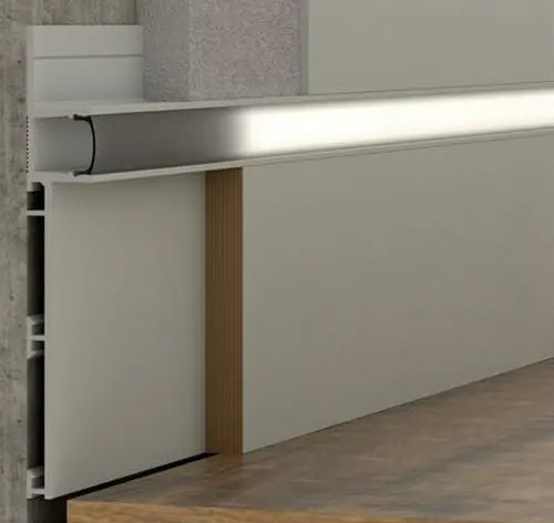 МДФ вставка для плинтуса Pro Design COMBO грунт под покраску цена