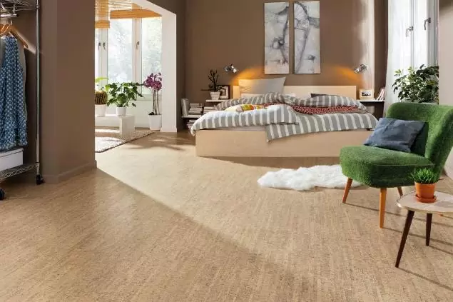 Пробковый паркет для уюта и комфорта