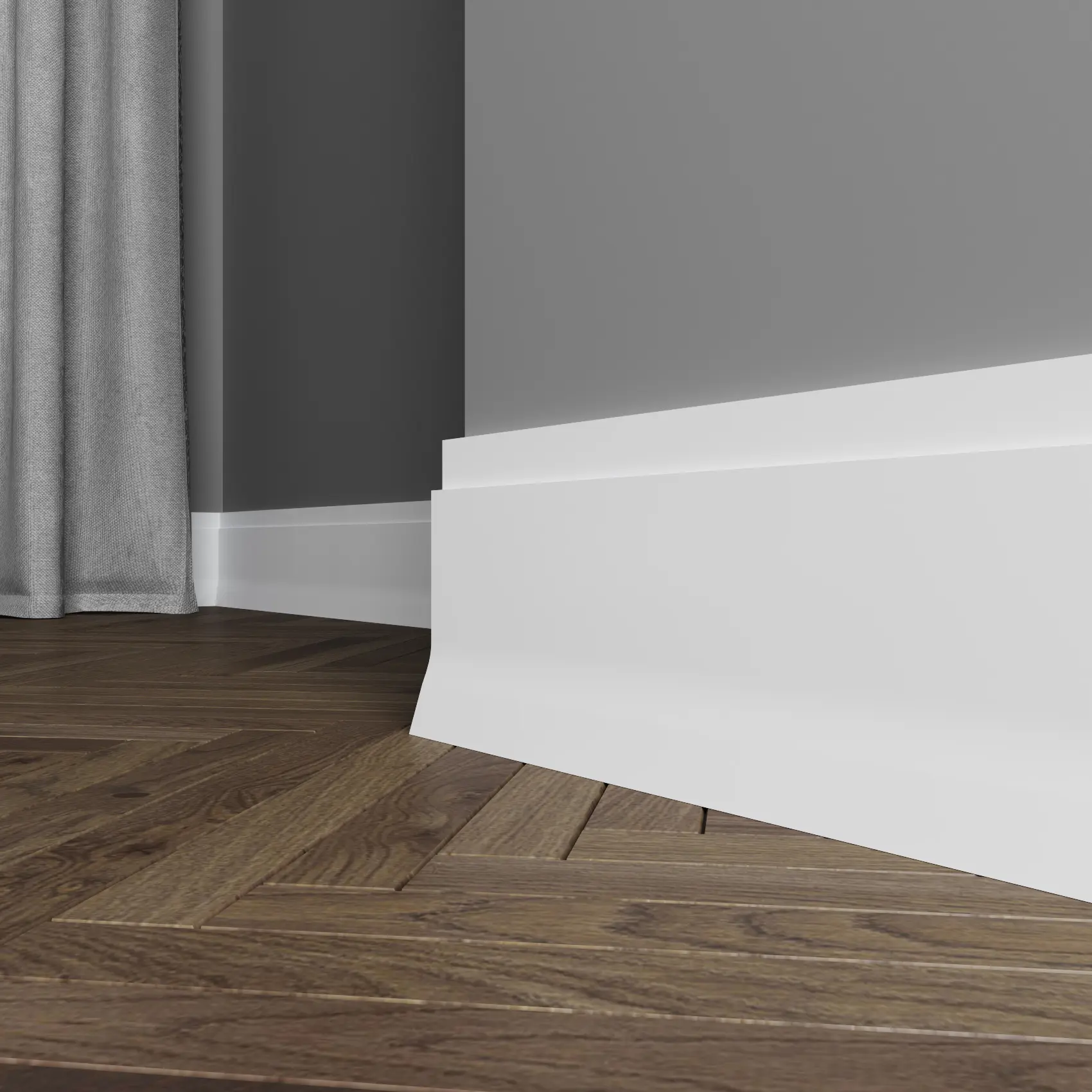 Плинтус Ultrawood Base 0009 i (2000 x 107 x 15 мм)