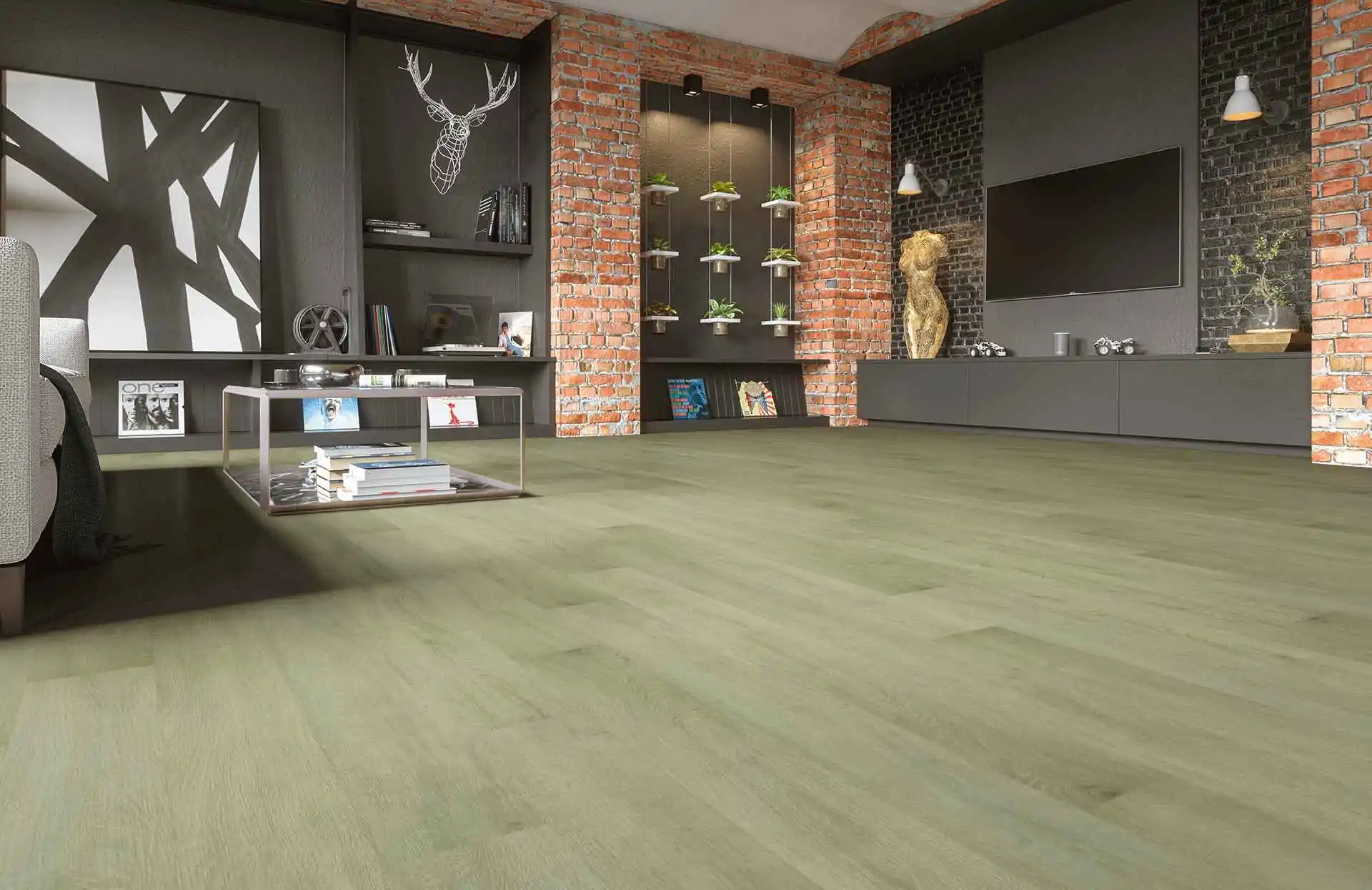 Кварцевый ламинат Home Expert Natural 2180-03 Дуб Утренний лес купить