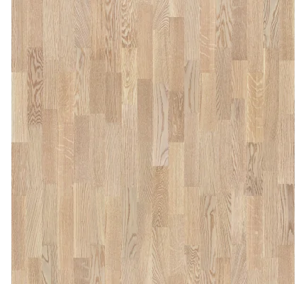 Паркетная доска Таркетт SALSA - 3 полосная Паркетная доска Tarkett SALSA Дуб Робуст Белый Браш 3-полосный