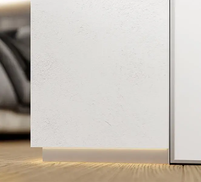 Как создать стены без плинтуса