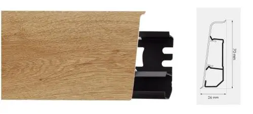 Пластиковый плинтус напольный цена