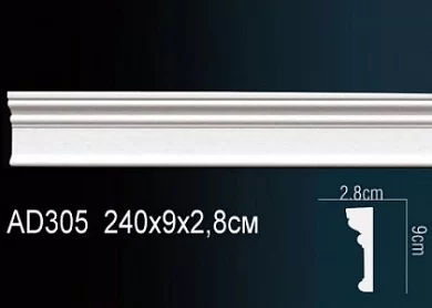 Молдинг из полиуретана Perfect AD305 цена
