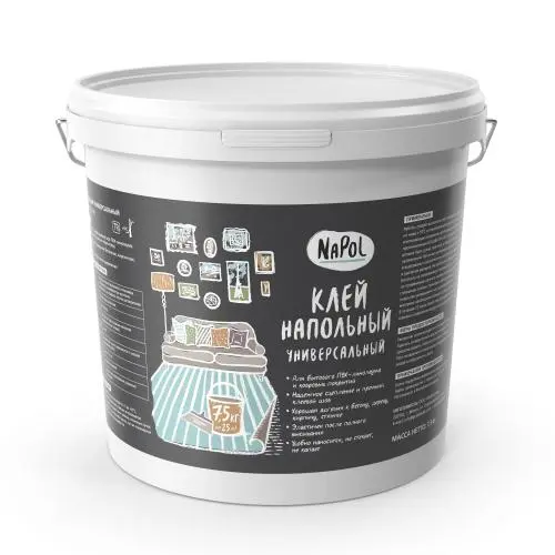 Клей напольный универсальный NaPol Goldbastik 7,5 кг по низким ценам