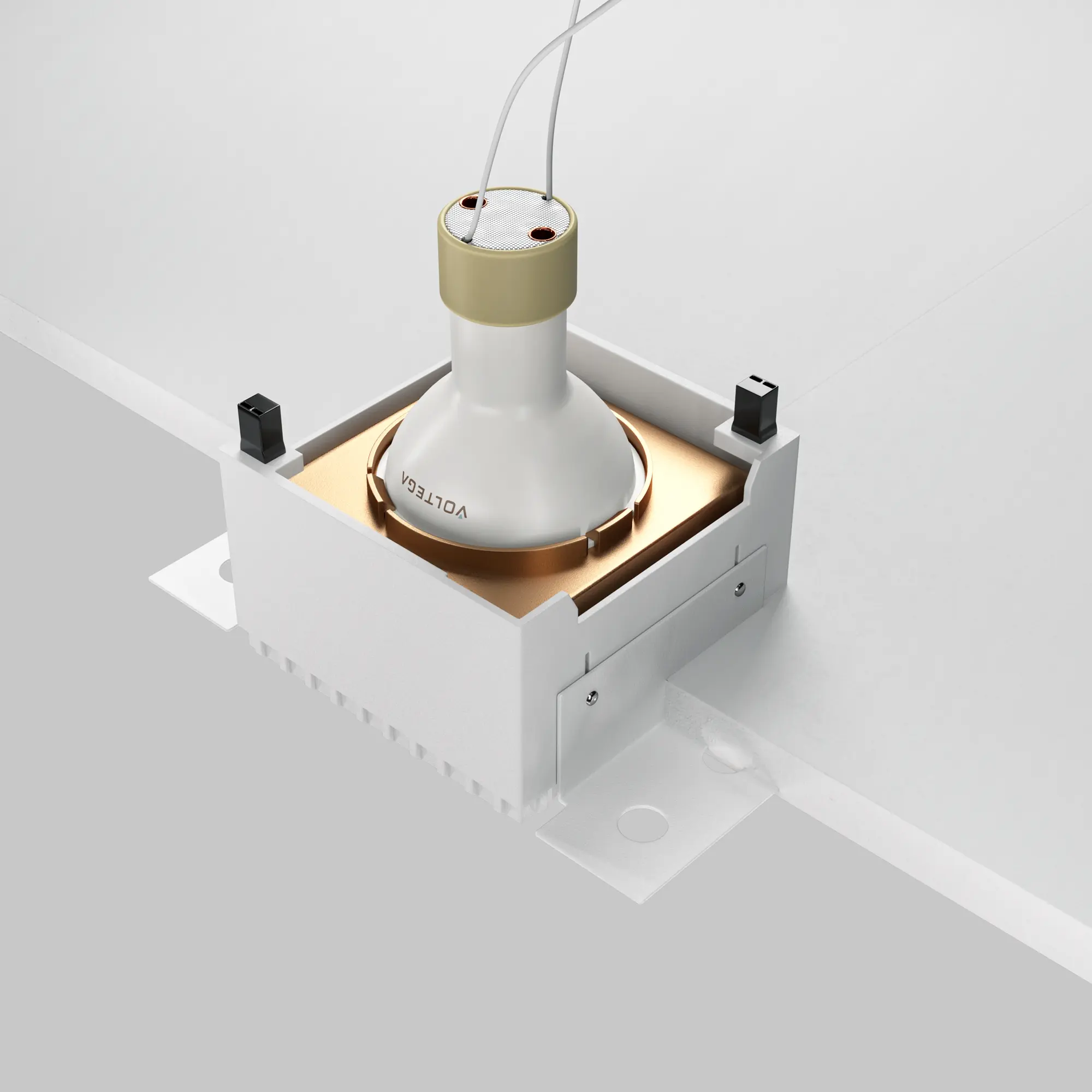 Встраиваемый светильник Technical DL051-01-GU10-SQ-WMG