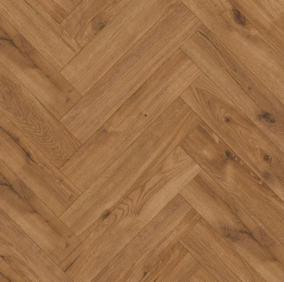 Ламинат елочкой Classen MANOR Шинон в квартире