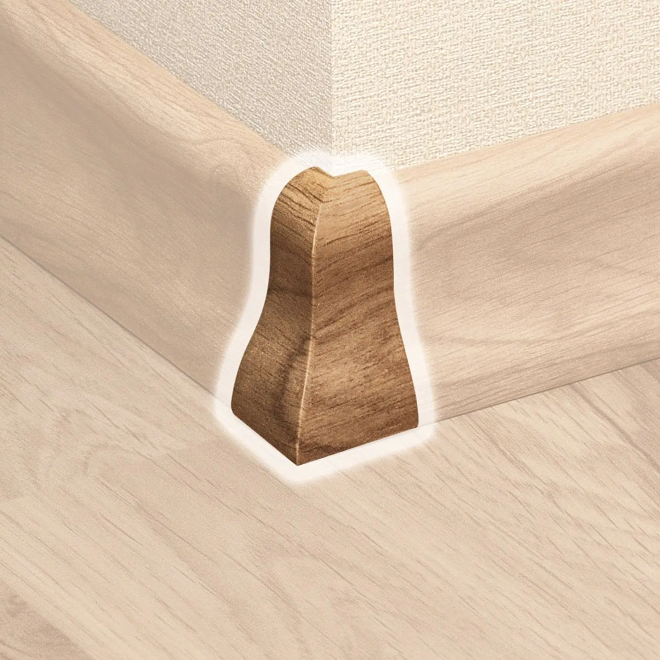 Угол внешний для плинтуса ДекорПласт 80 мм недорого