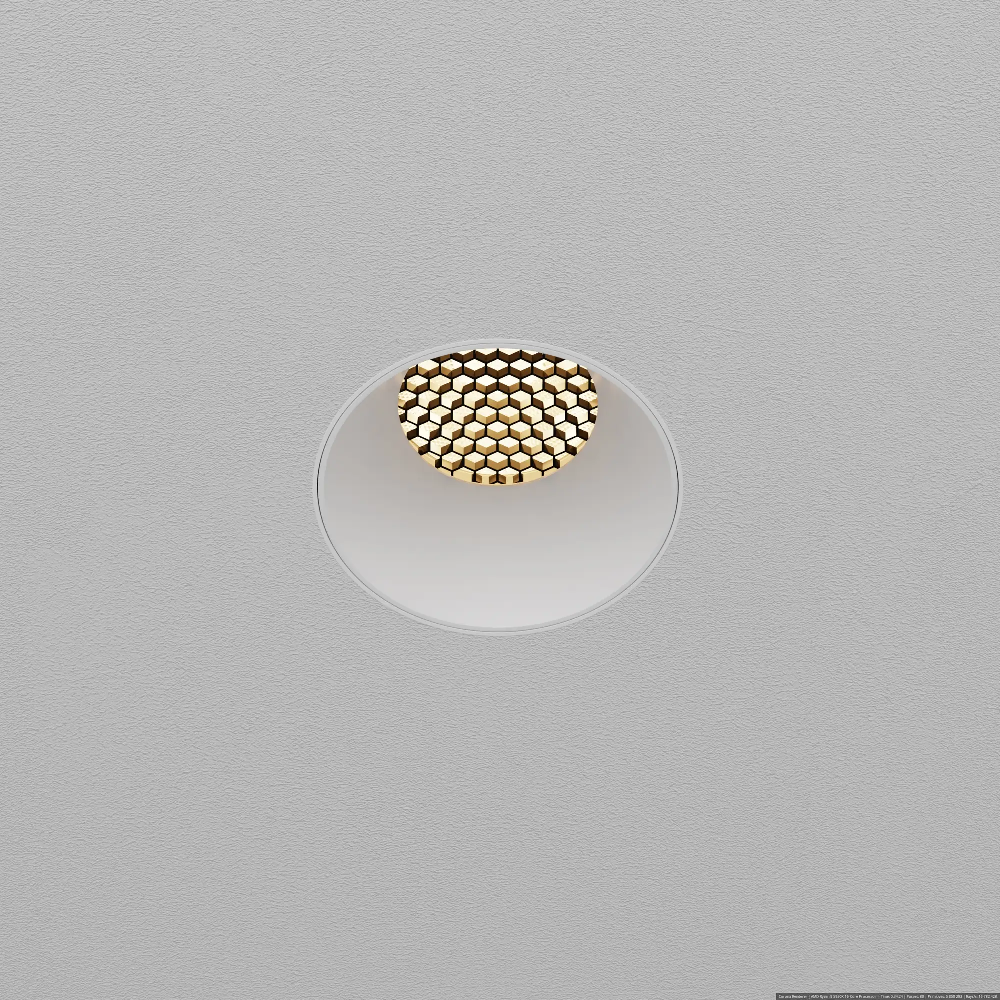 Встраиваемый светильник Technical DL119-10W-3K-TRS-W