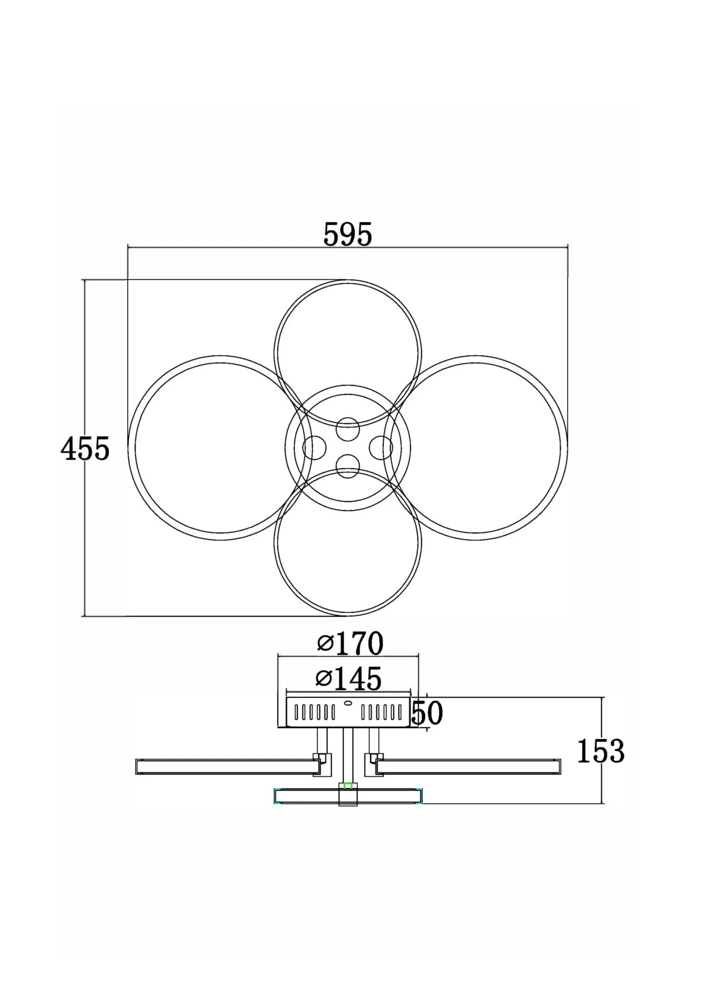 Потолочный светильник Freya FR10018CL-L40W