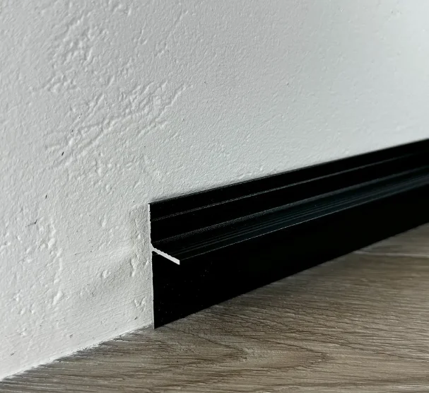 Теневой плинтус скрытого монтажа Pro Design Panel 7208 B Черный Муар купить