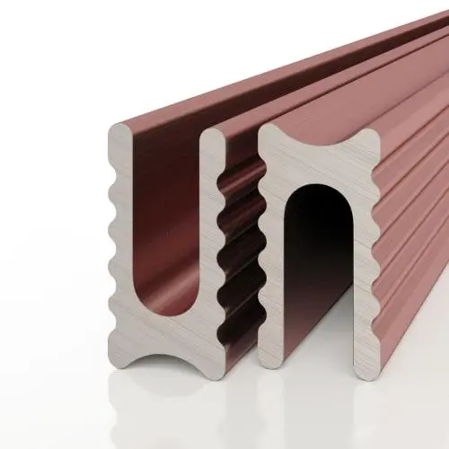 Разделительный профиль Decaro D009 анодированный медный алюминий