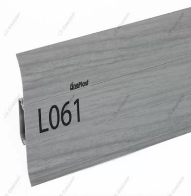 Плинтус Line plast  L061 Серый дуб в Москве