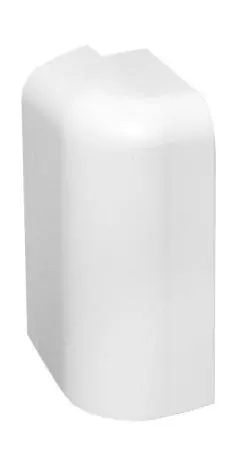 Угол наружный к плинтусу из вспененного ПВХ Aqua 20х37 правый (2 шт) Белый купить